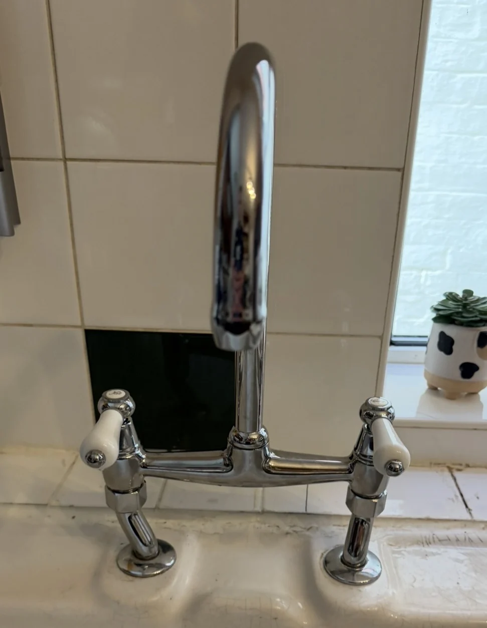 Kitchen mixer tap from McCarron’s plumbing work